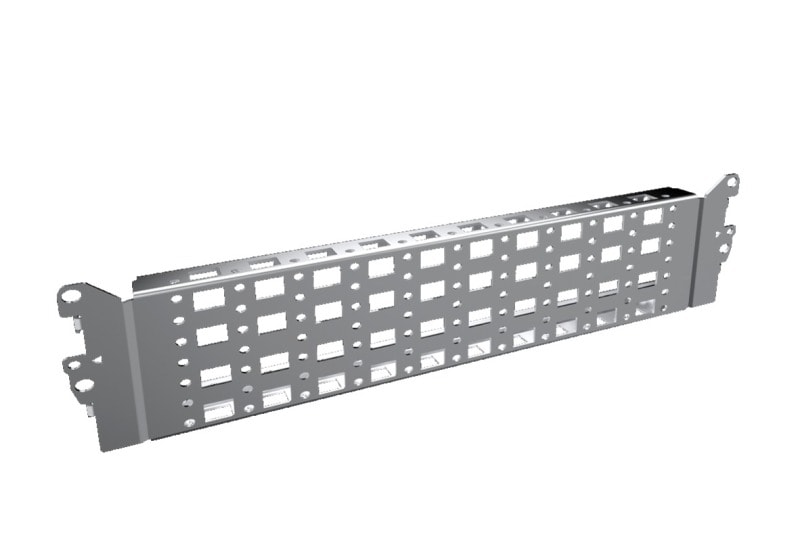 RITTAL - VX System-Chassis 23 x 89mm, für B/T:400mm, Edelstahl, PAK=2 ST