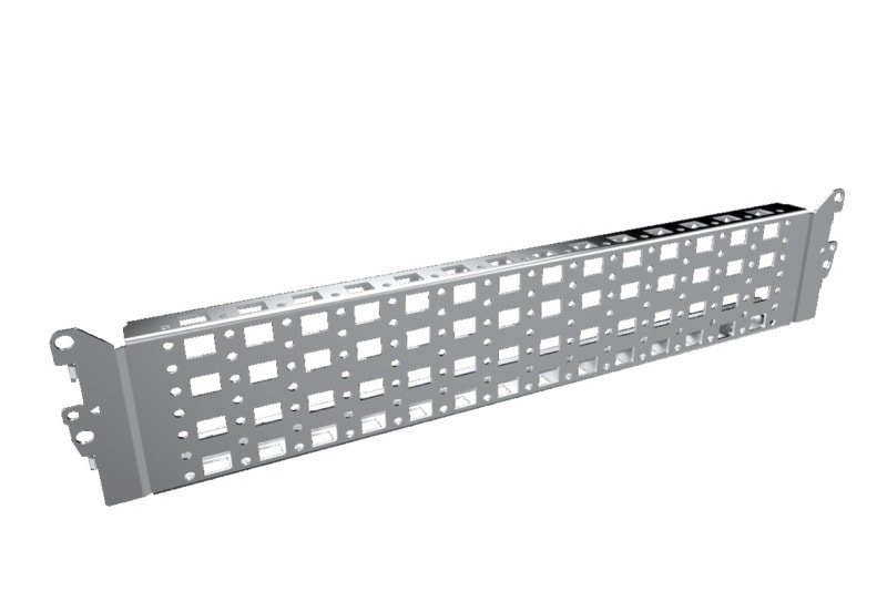 RITTAL - VX System-Chassis 23 x 89mm, für B/T:500mm, Edelstahl, PAK=2 ST