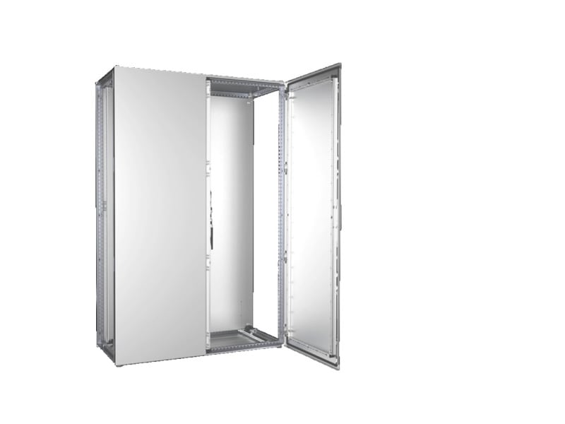RITTAL - VX Anreih-Schranksystem, 2-türig, BHT: 1200x1800x500 mm, Edelstahl