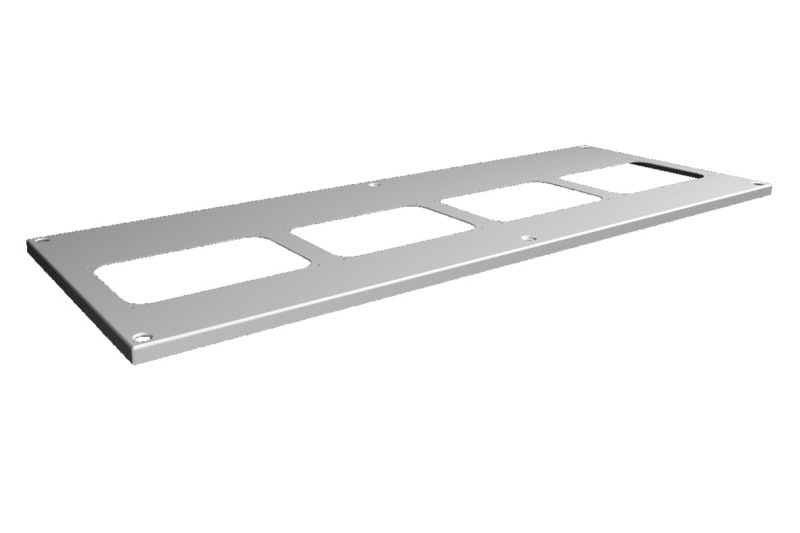 RITTAL - SV Dachblech für VX, BT: 1100x400 mm, für Kabeleinführungsflansch