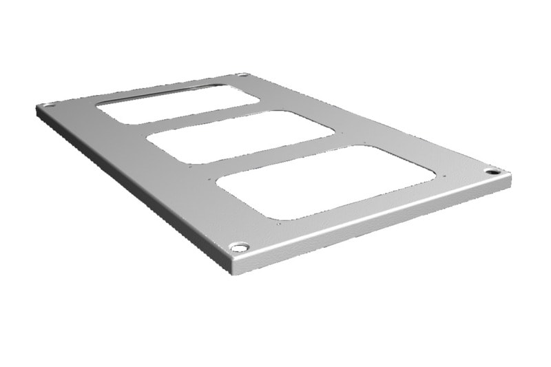 RITTAL - SV Dachblech für VX, BT: 400x600 mm, für Kabeleinführungsflansch
