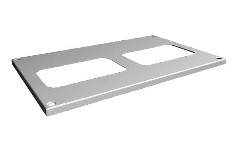 RITTAL - SV Dachblech für VX, BT: 600x400 mm, für Kabeleinführungsflansch
