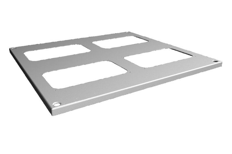 RITTAL - SV Dachblech für VX, BT: 600x600 mm, für Kabeleinführungsflansch