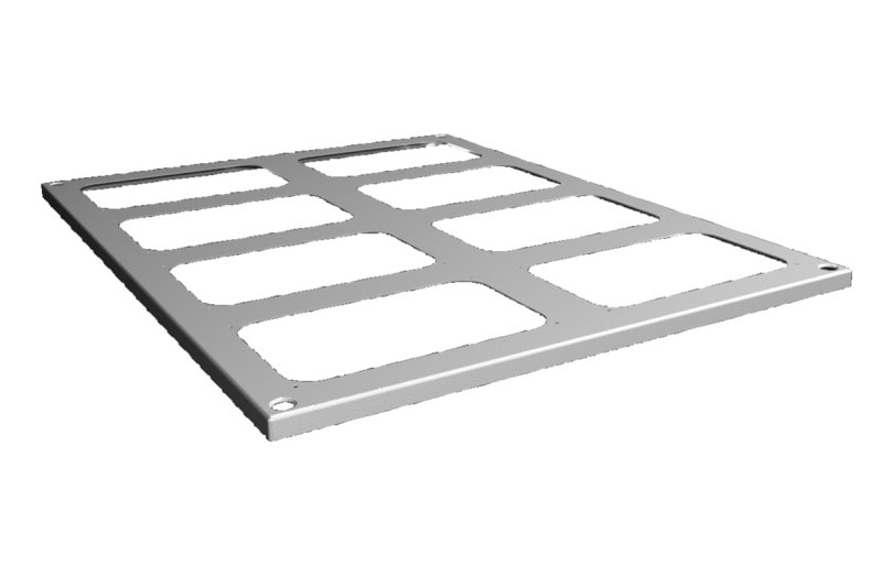 RITTAL - SV Dachblech für VX, BT: 600x800 mm, für Kabeleinführungsflansch