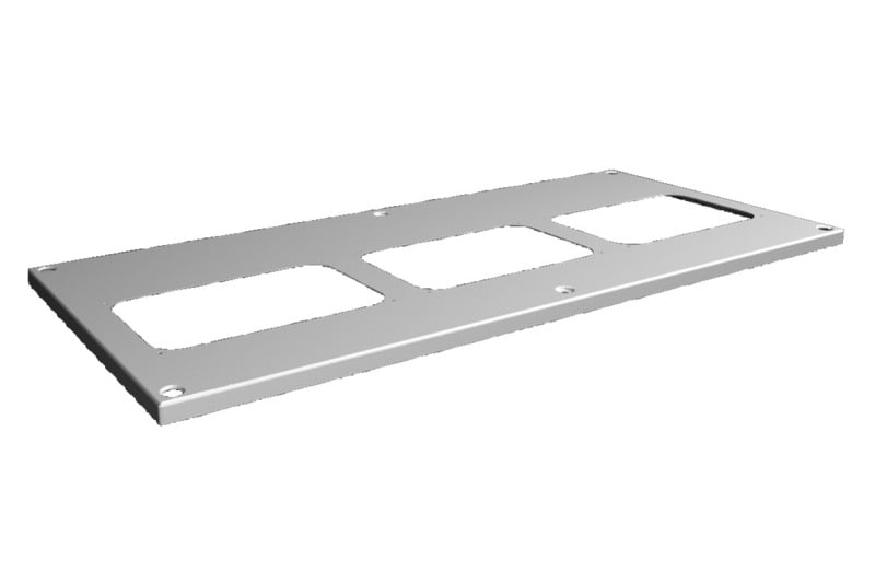 RITTAL - SV Dachblech für VX, BT: 850x400 mm, für Kabeleinführungsflansch