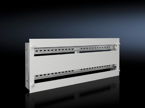 RITTAL - SV Tragrahmen für Reiheneinbaugeräte, 2 x 36 Teilungseinheiten