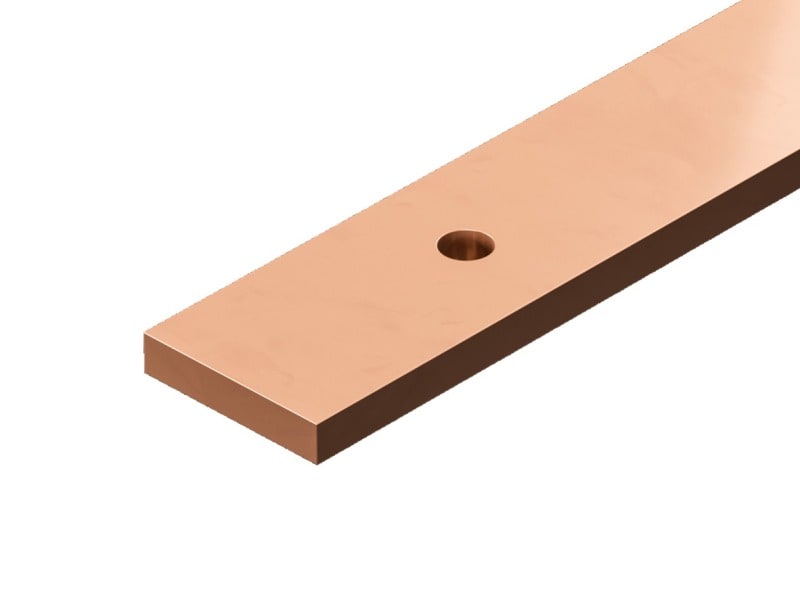 RITTAL - SV Sammelschienen E-Cu mit integr. Loch, L: 585 mm