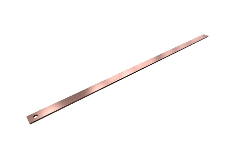 RITTAL - SV PE/PEN-Sammelschiene E-Cu, BH:30x5mm, L:900mm, PAK=2 ST