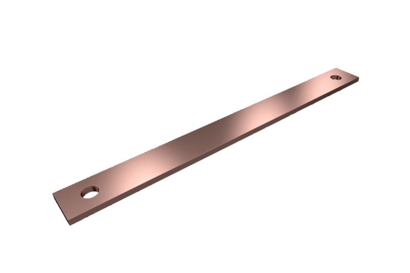 RITTAL - SV PE/PEN-Sammelschiene E-Cu, BH:30x5mm, L:300mm, PAK=2 ST