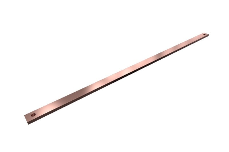 RITTAL - SV PE/PEN-Sammelschiene E-Cu, BH:30x10mm, L:900mm, PAK=2 ST