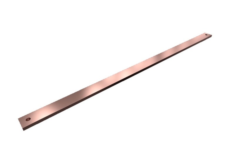 RITTAL - SV PE/PEN-Sammelschiene E-Cu, BH:40x10mm, L:900mm, PAK=2 ST