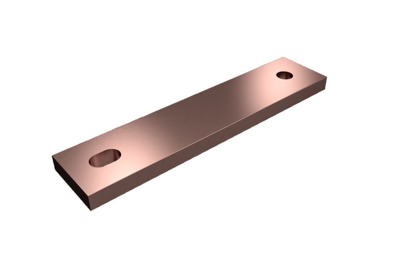 RITTAL - SV PE/PEN-Anreihlasche E-Cu, BH:40x10mm, L:180mm, PAK=2 ST