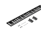 RITTAL - Kabeltrasse für VX IT, B x H: 145 x 2200 mm, RAL 9005