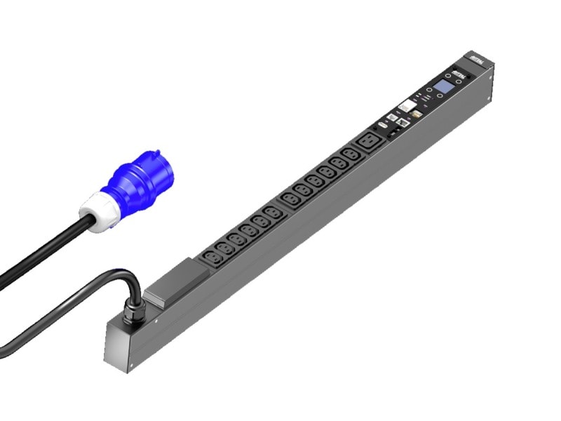 RITTAL - PDU metered, 16A/230V, 1~, 12x C13 + 1x C19