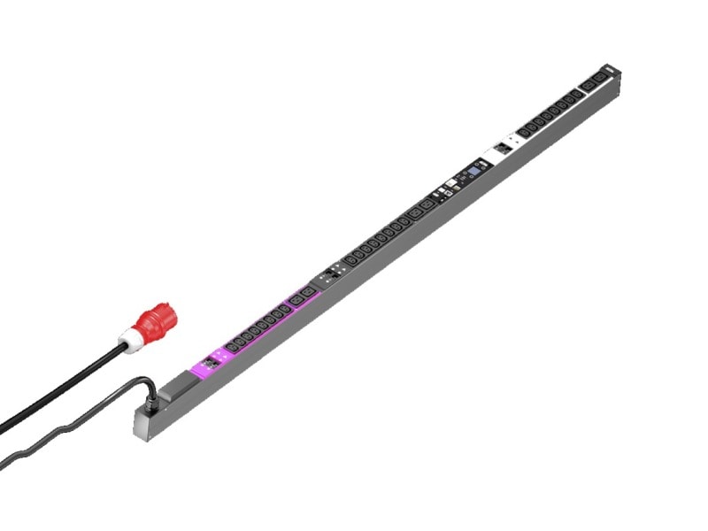 RITTAL - PDU metered, 32A/400V, 3~, 24 x C13 + 6 x C19