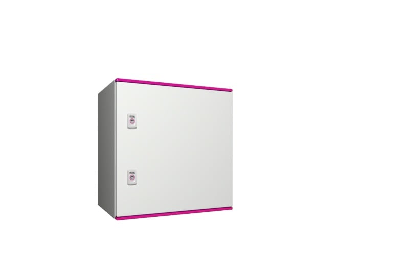 RITTAL - AX Kunststoff-Schaltschrank, BHT: 500x500x300 mm, ohne Sichtscheibe