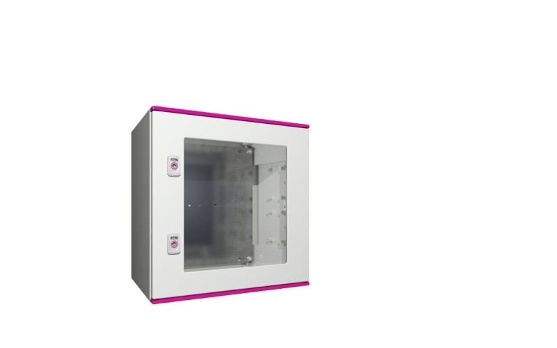 RITTAL - AX Kunststoff-Schaltschrank, BHT: 500x500x300 mm, mit Sichtscheibe