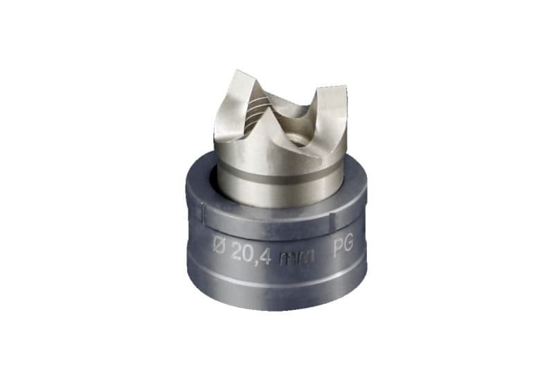 RITTAL - Spalt-Blechlocher rund, für Edelstahl, M20, PG 13, Ø-Locher 20,4 mm
