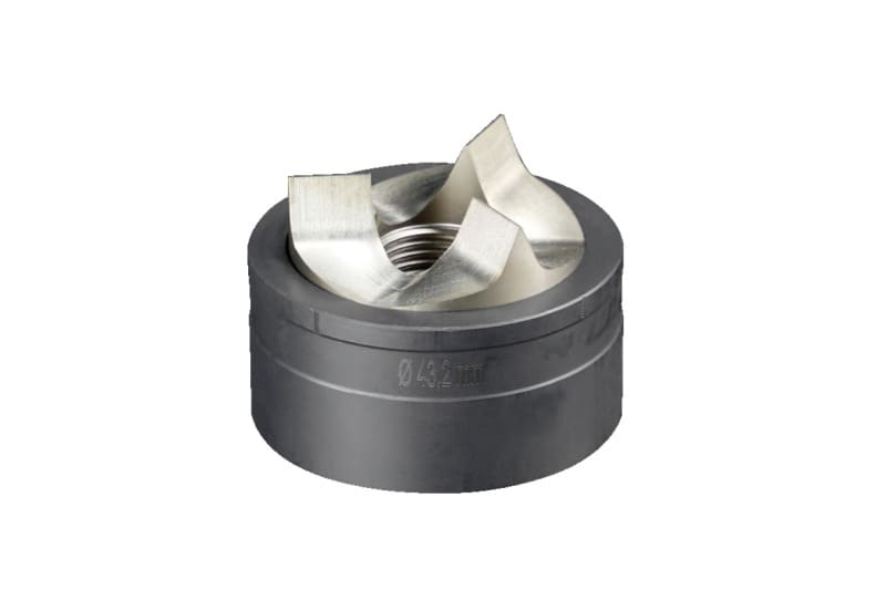 RITTAL - Spalt-Blechlocher rund, für Edelstahl, Ø-Locher 43,2 mm