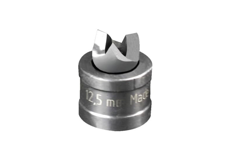 RITTAL - Spalt-Blechlocher rund, für Stahlblech, M12, Ø-Locher 12,5 mm