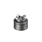 RITTAL - Spalt-Blechlocher rund, für Stahlblech, M20, PG 13, Ø-Locher 20,4 mm