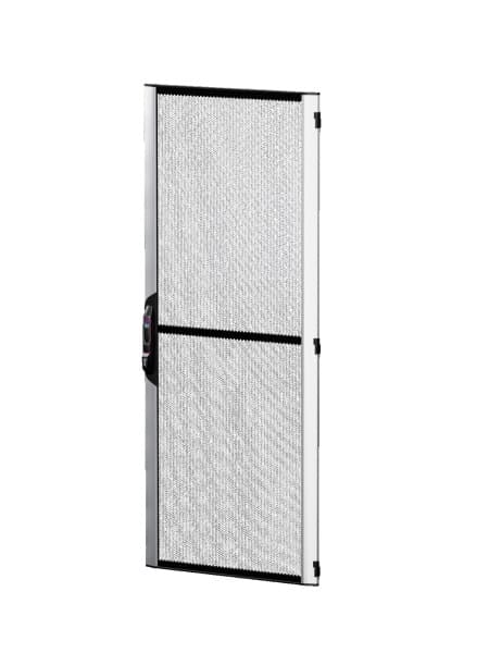 RITTAL - Aluminium-Stahlblechtür, belüftet für VX IT, 600x2200 mm, RAL 9005