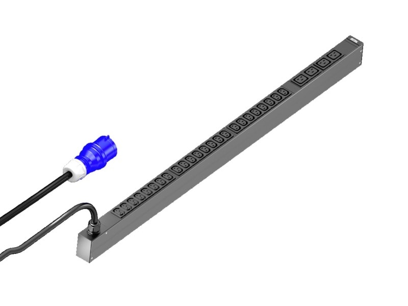 RITTAL - PDU Basic, Basis-Stromverteilung, 16A/1P CEE 24xC13 + 4xC19