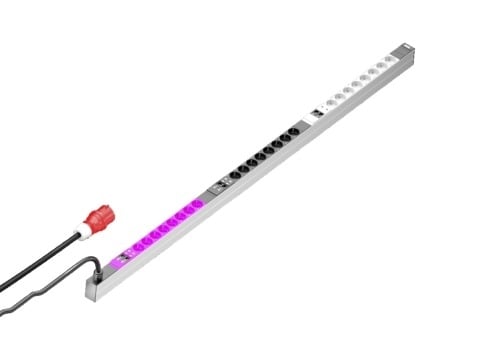 RITTAL - PDU Basic, Basis-Stromverteilung, 32A/3P CEE 24xCEE7/3 Schuko