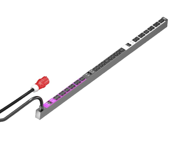 RITTAL - PDU Basic, Basis-Stromverteilung, 32A/3P CEE 24xC13 + 6xC19