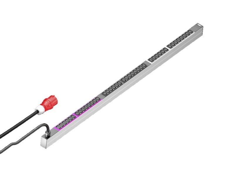 RITTAL - PDU Basic, Basis-Stromverteilung, 16A/3P CEE 42xC13