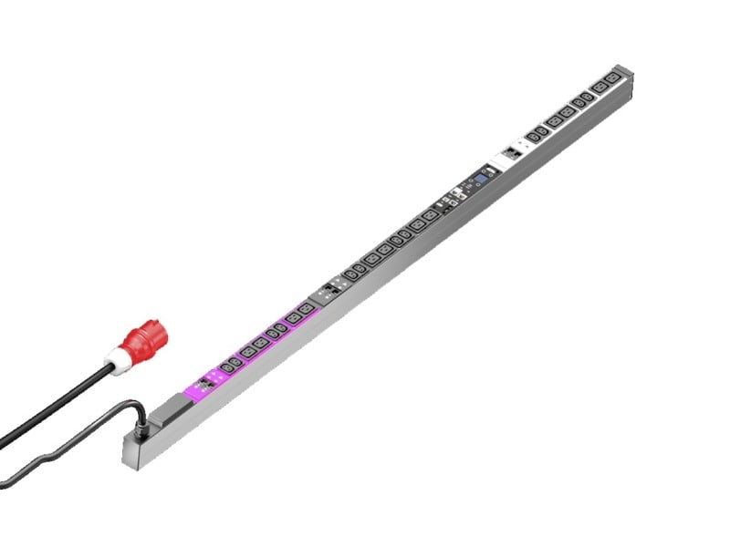 RITTAL - PDU metered, 32A/400V, 3~, 12 x C13 + 12 x C19