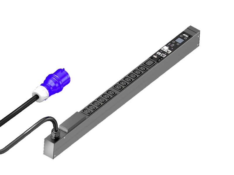RITTAL - PDU switched, 16A/230V, 1~, 12 x C13 + 1 x C19