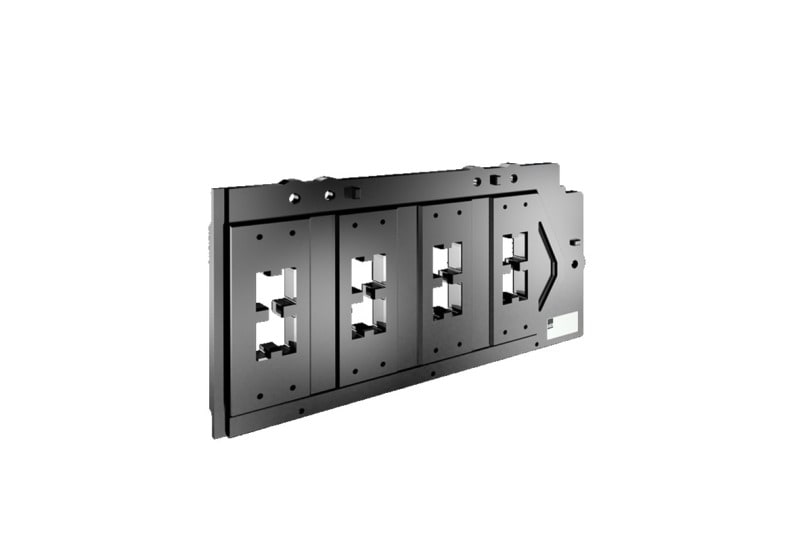 RITTAL - SV Sammelschienenhalter (Anreihung) 4-polig, 80mm, für E-Cu 30x10mm, PAK=2 ST