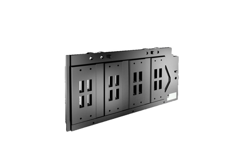 RITTAL - SV Sammelschienenhalter 4-polig, 80mm, für E-Cu 30x10mm, PAK=2 ST