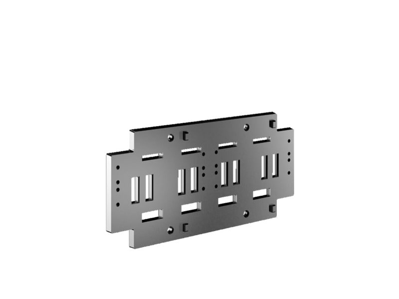 RITTAL - SV Sammelschienenhalter 4-polig, 70mm, für E-Cu 30x5/10mm, PAK=2 ST