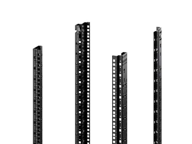 RITTAL - 19''-Profilschienen standard, Einbauposition:hinten, 15 HE, PAK=2 ST
