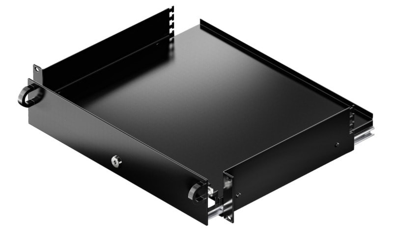 RITTAL - Tastaturschublade 2 HE für eine 482,6 mm (19'')-Befestigungsebene, RAL 9005