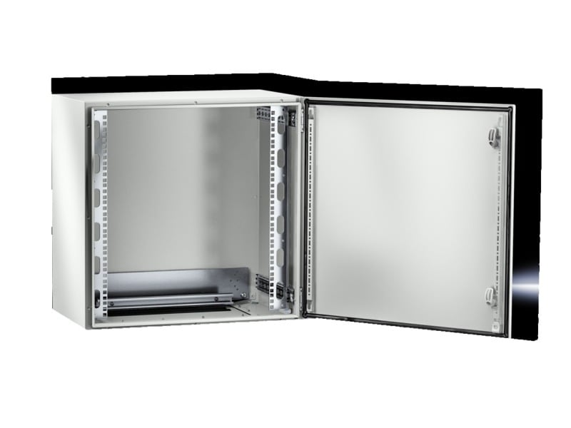 RITTAL - Wandgehäuse AX IT mit 19''-Profilschienen, 15 HE, BxHxT: 600 x 760 x 350 mm