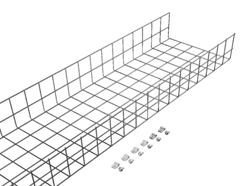 RITTAL - TX Kabelkäfig zur Kabelführung und -abfangung. BHT: 300x2000x120 mm, RAL 9005
