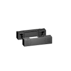 RITTAL - VX Sockel-Eckstück mit Blende, H:100mm, für B:400mm, PAK=2 ST