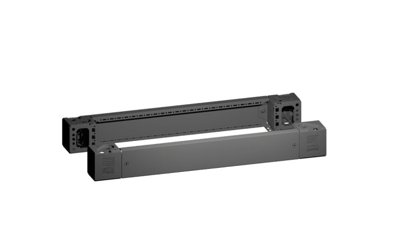 RITTAL - VX Sockel-Eckstück mit Blende, H:100mm, für B:800mm, PAK=2 ST