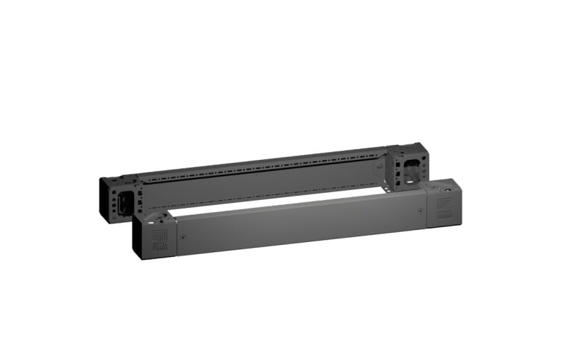 RITTAL - VX Sockel-Eckstück mit Blende, H:100mm, für B:850mm, PAK=2 ST