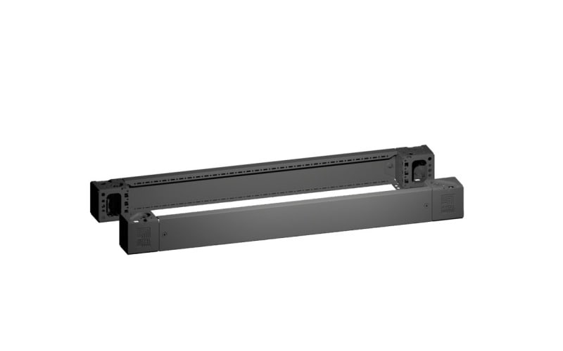 RITTAL - VX Sockel-Eckstück mit Blende, H:100mm, für B:1000mm, PAK=2 ST