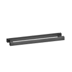 RITTAL - VX Sockel-Eckstück mit Blende, H:100mm, für B:1600mm, PAK=2 ST
