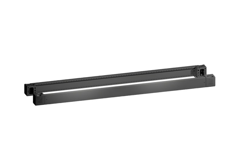 RITTAL - VX Sockel-Eckstück mit Blende, H:100mm, für B:1800mm, PAK=2 ST