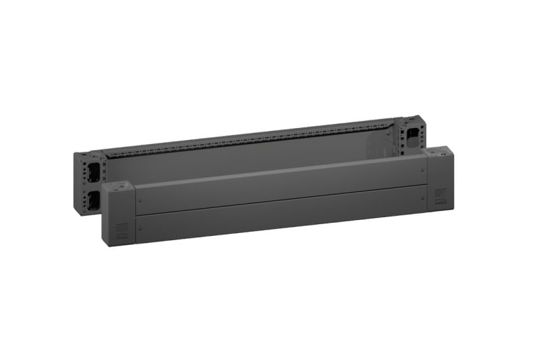 RITTAL - VX Sockel-Eckstück mit Blende, H:200mm, für B:1200mm, PAK=2 ST