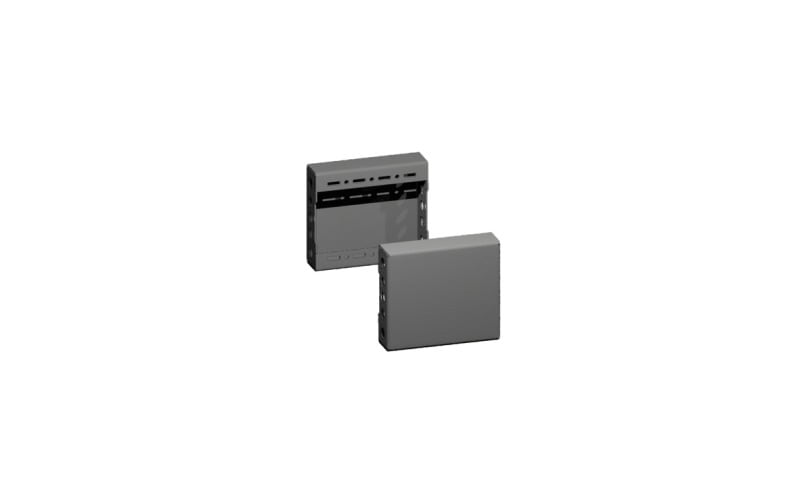 RITTAL - VX Sockel-Blenden, seitlich, H:100mm, für T:300mm, PAK=2 ST