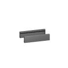 RITTAL - VX Sockel-Blenden, seitlich, H:100mm, für T:600mm, PAK=2 ST