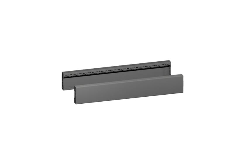 RITTAL - VX Sockel-Blenden, seitlich, H:100mm, für T:800mm, PAK=2 ST