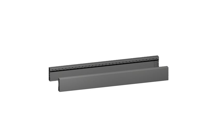 RITTAL - VX Sockel-Blenden, seitlich, H:100mm, für T:1000mm, PAK=2 ST